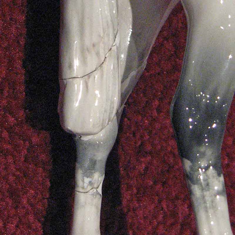 Beswick Horse and Jockey Restoration - Before