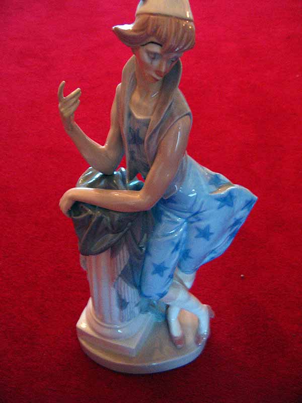 Lladro Clown Figure Restoration - After