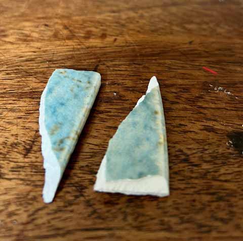 Ruskin Pottery Bowl Restoration - Before