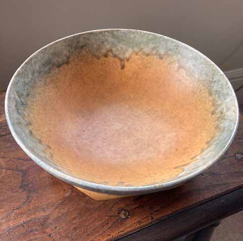 Ruskin Pottery Bowl Restoration - After